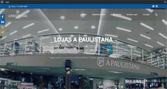 Desktop Screenshot of lojasapaulistana.com.br